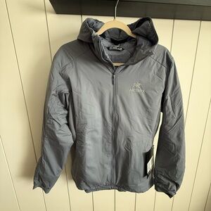 New Arc'teryx Women’s Atom Hoody W Size Large Color Stratus NWT